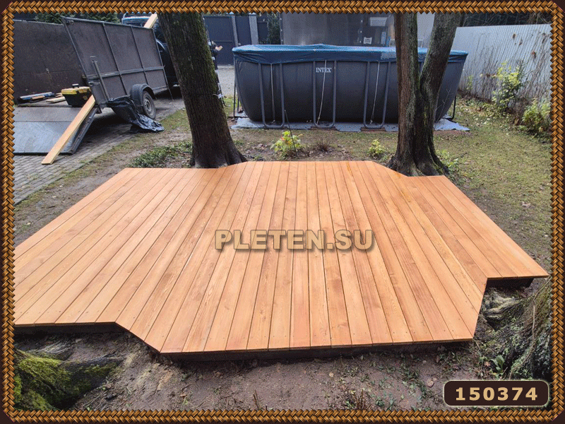 подиум садовый для мебели